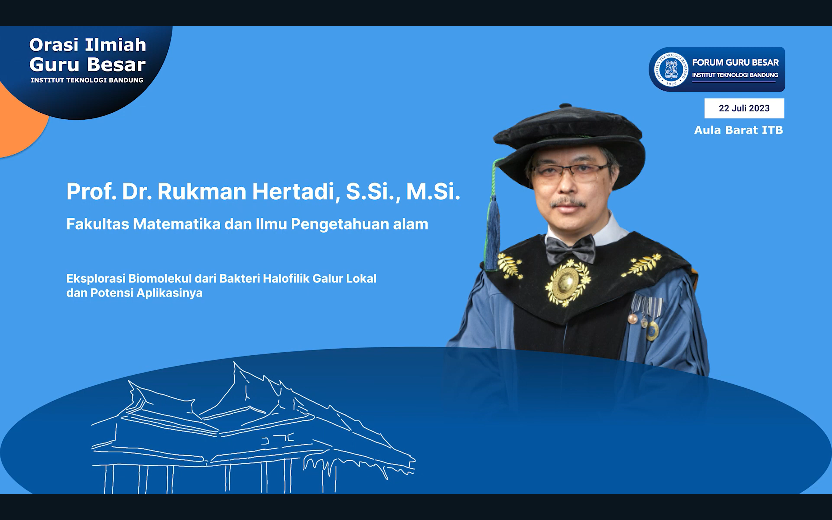 Orasi Ilmiah Guru Besar ITB