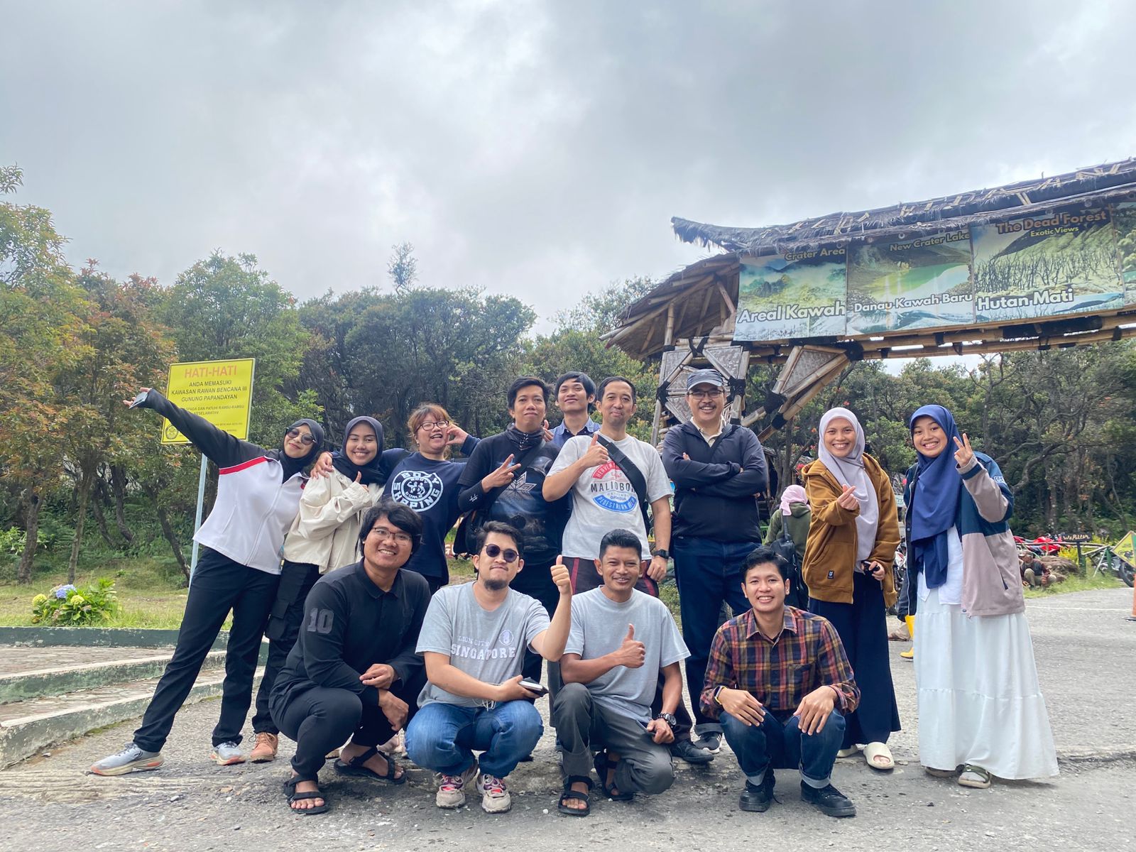 Research Group Outing: Papandayan Climbing Edition